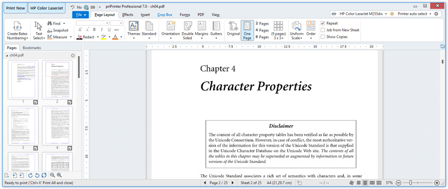 priPrinter 7.0 界面